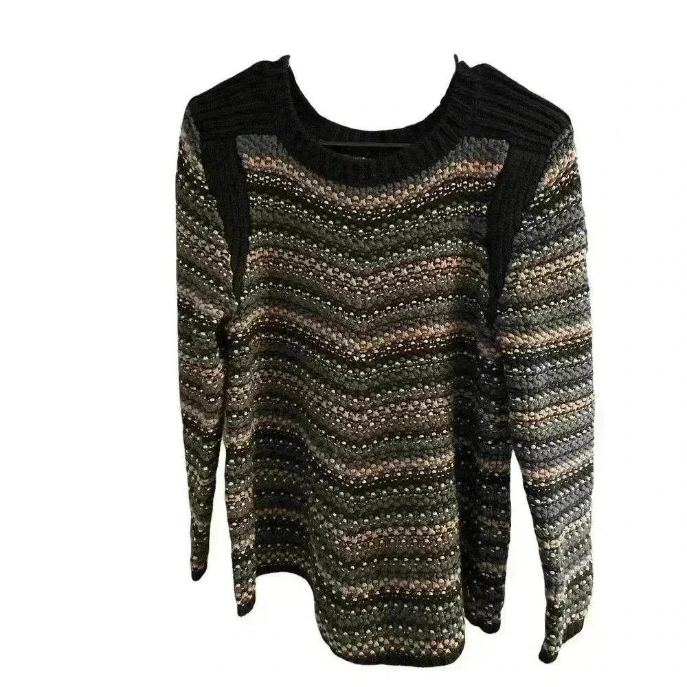 HATLEY SIZE S/P MULTI COLOR SWEATER